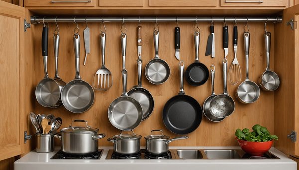 Maximizing Kitchen Space: Smart Strategies for Storing Large Cooking Utensils in UK Homes