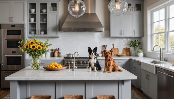 Designing a Stylish Yet Pet-Friendly Kitchen: Tips for Chic Living with Your Furry Friends