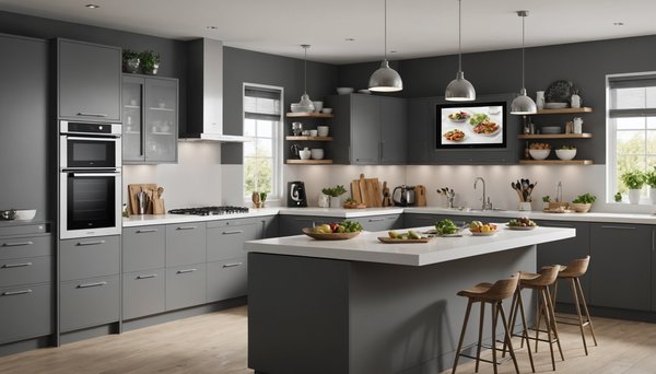Ideal Positions for Kitchen TVs or Screens: Minimize Distractions While Cooking!